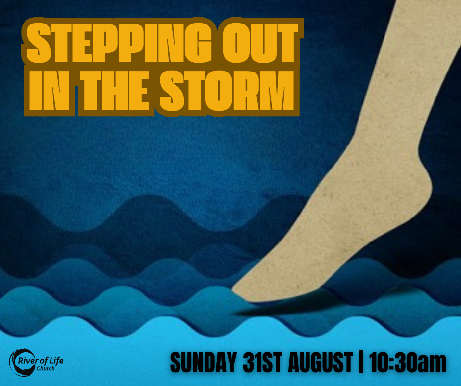 stepping out in the storm